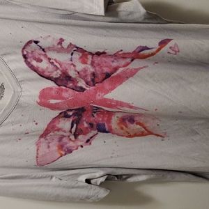 Pink ribbon tshirt